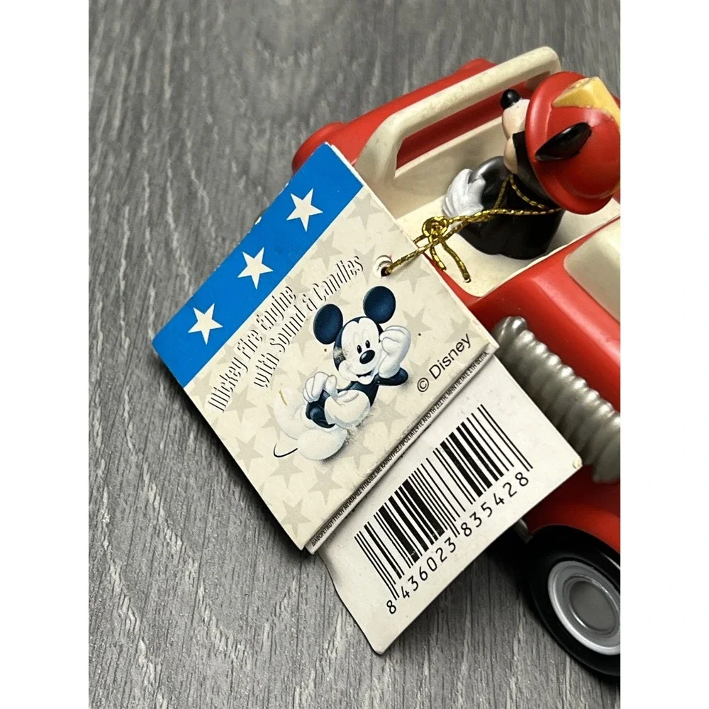 Disney Mickey‎ Mouse Fire Engine Truck w/ Sound & Candles Red - EMPTY